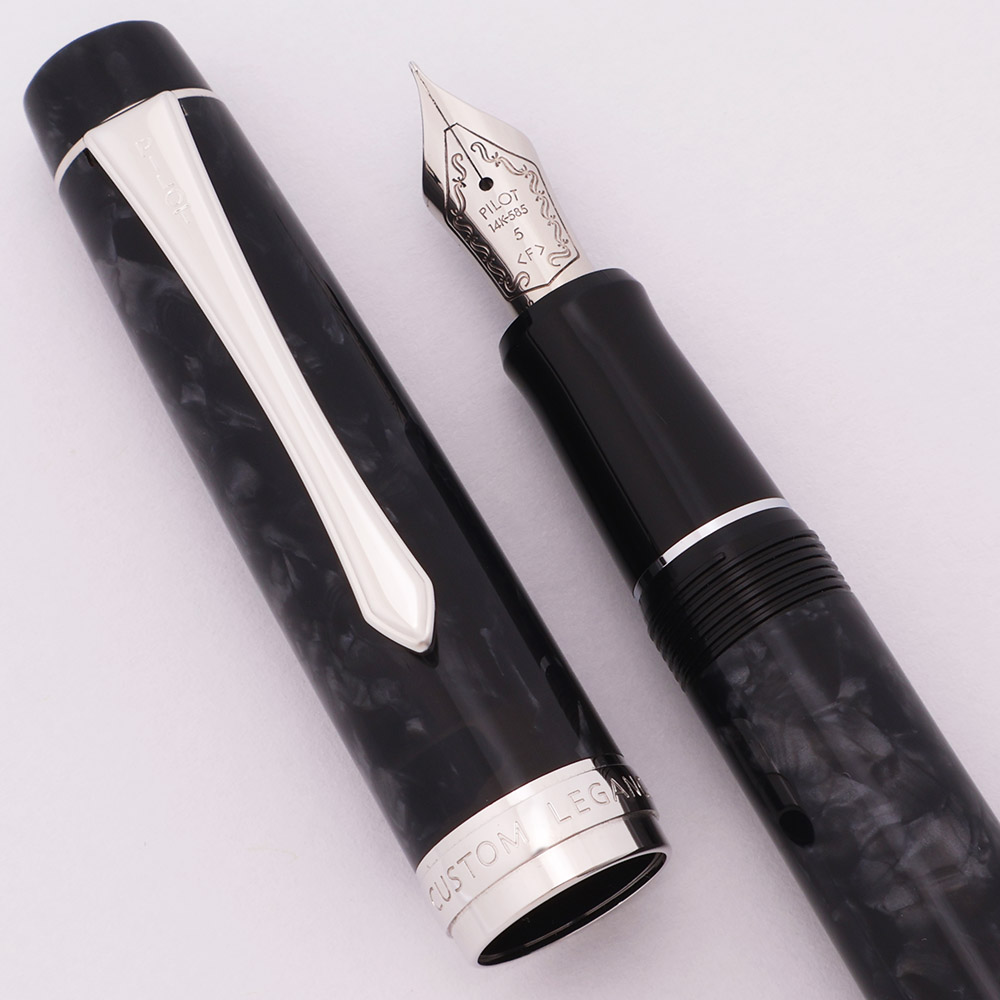 Pilot Legance Custom Fountain Pen (2012) - Grey Marble Resin w
